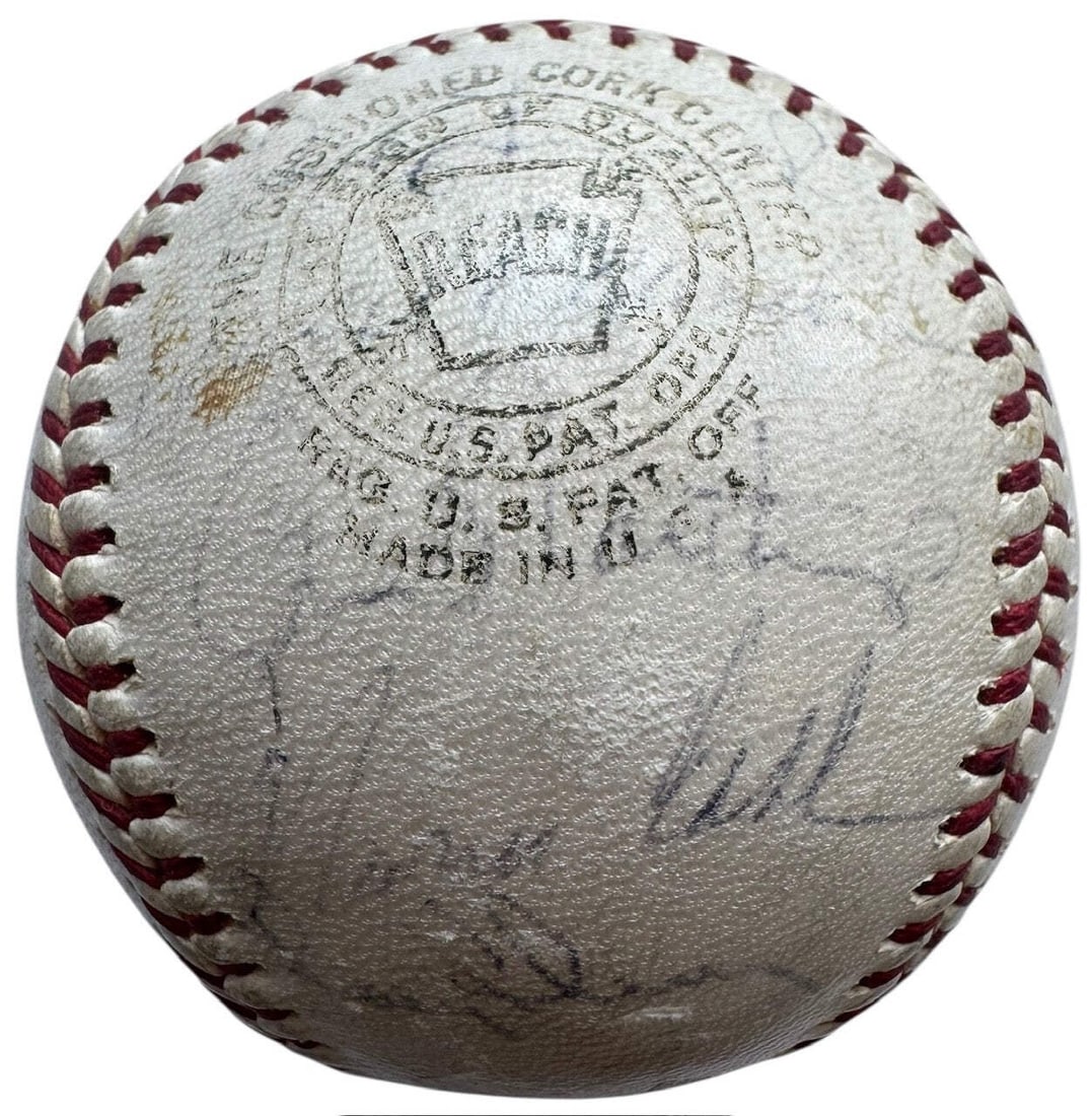 (JSA) 1966 Detroit Tigers Autographed Official American League Baseball - 3