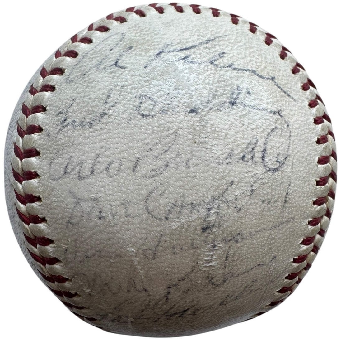 (JSA) 1966 Detroit Tigers Autographed Official American League Baseball - 4