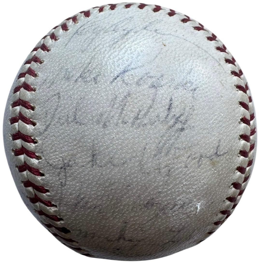 (JSA) 1966 Detroit Tigers Autographed Official American League Baseball - 6