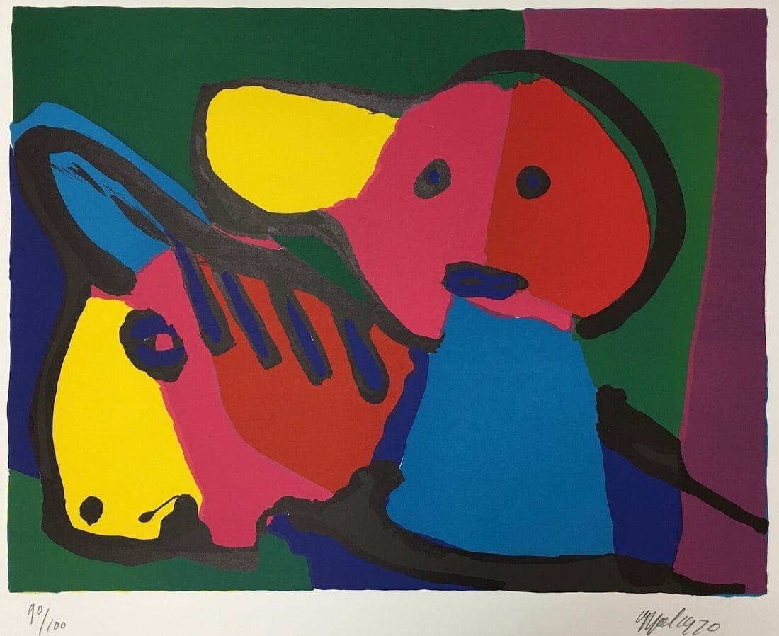 100 Karel Appel "personages'70 child and boy" edition autographed 90/: 100 Karel Appel "personages'70 child and boy" edition autographed 90/ This listing features 100 Karel Appel "personages'70 child and boy" edition autographed 90/. Item specifics are provided below. 