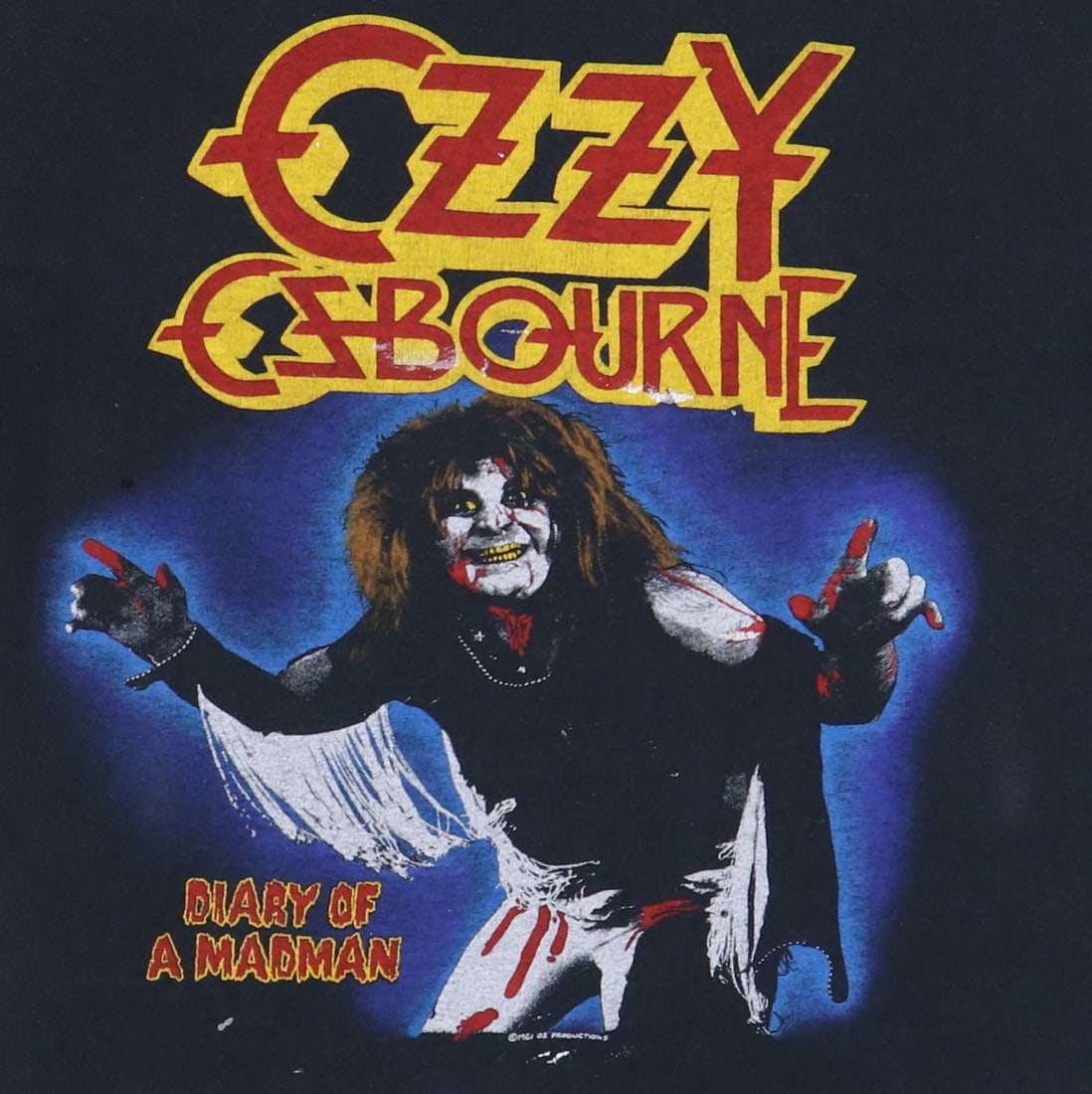 Shirt 1981 Ozzy Osbourne Diary Of A Madman - 3
