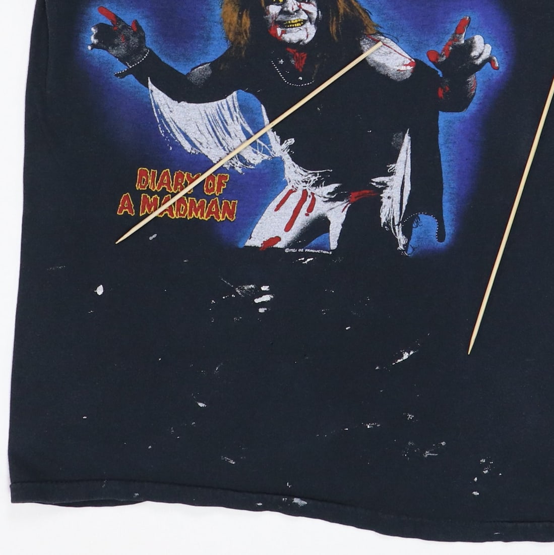 Shirt 1981 Ozzy Osbourne Diary Of A Madman - 5
