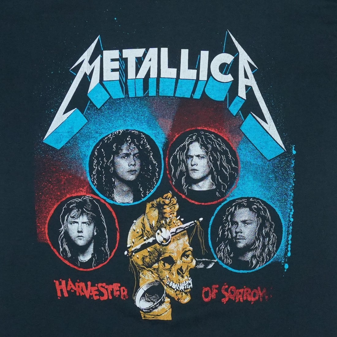 Shirt 1980s Metallica Harvester Of Sorrow - 3