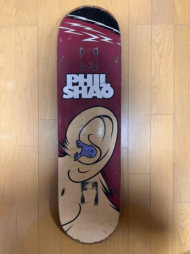 deck think phil shao 1996 vintage 90s skateboard (1 of 5)