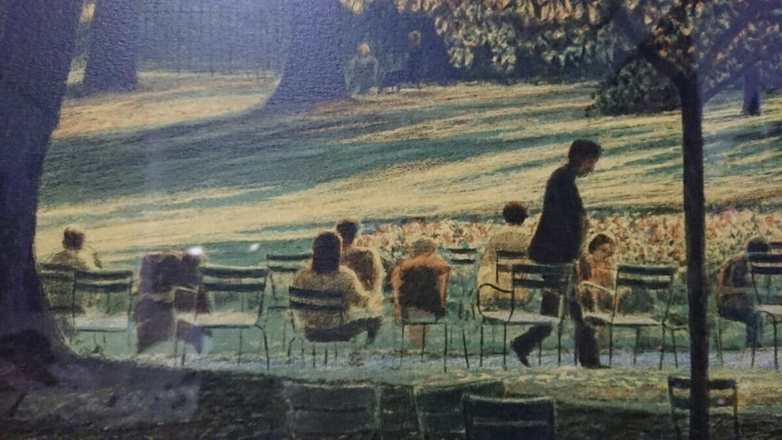 Late Afternoon Original Lithograph Signed Framed Numbered NY - Harold Altman - 8