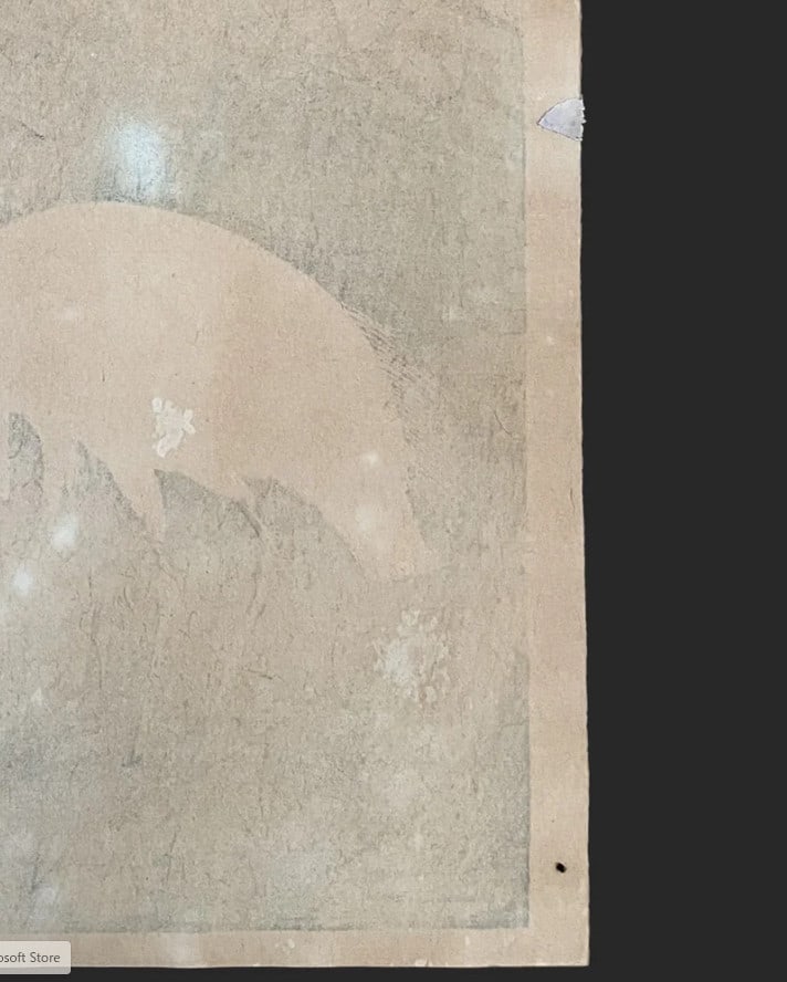 Vintage Koson Ohara Japanese Woodblock Print Shoson Meiji Ukiyo-e Heron Bird - 10