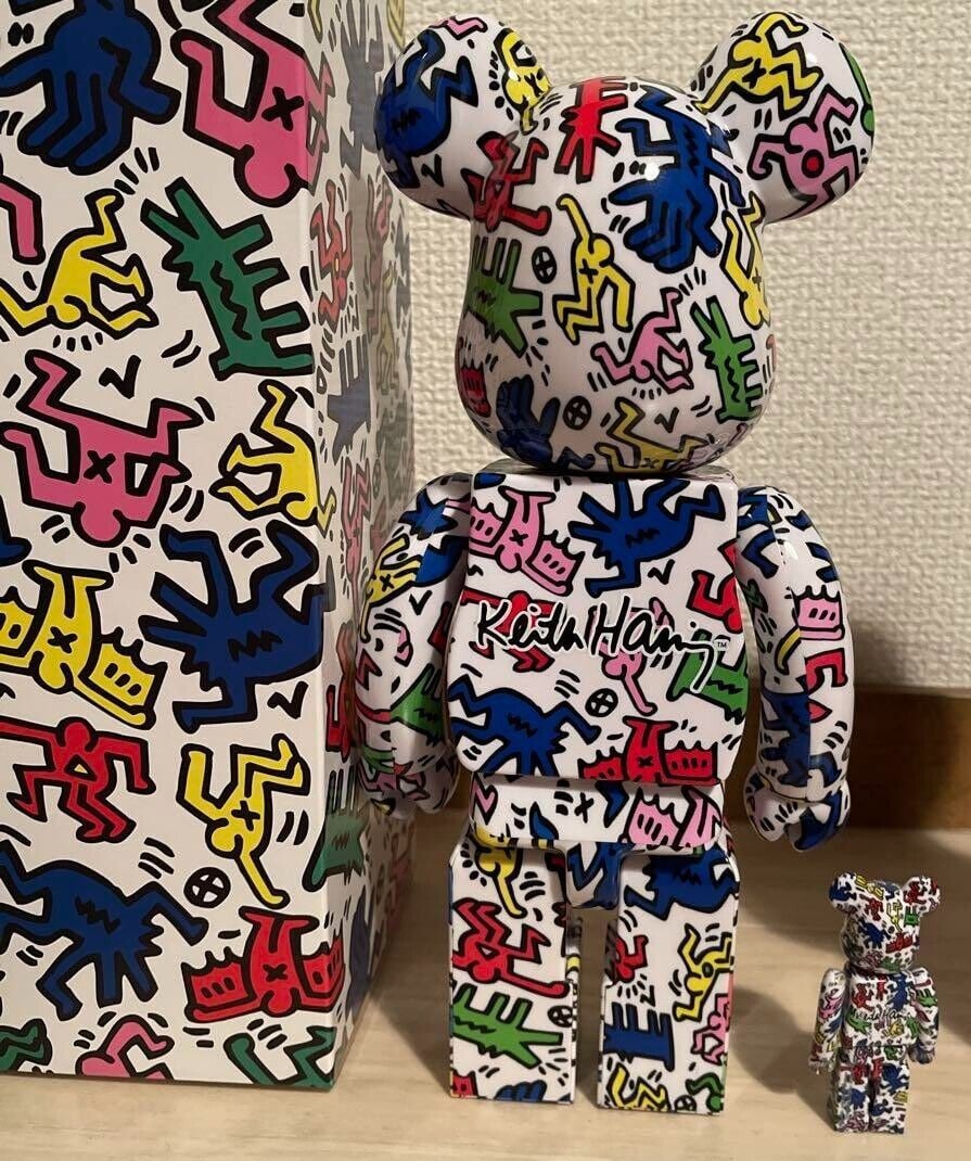 400% Bearbrick BE@RBRICK Keith Haring KEITHHARING 100% - 2