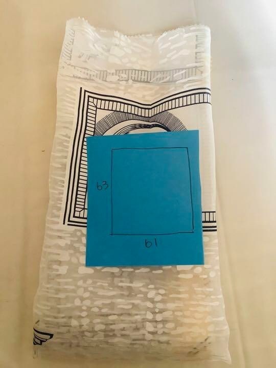 08002 RARE FORNASETTI See-through FABRIC SAMPLES with TAG Art Swatch F1 STAMPATI - 6