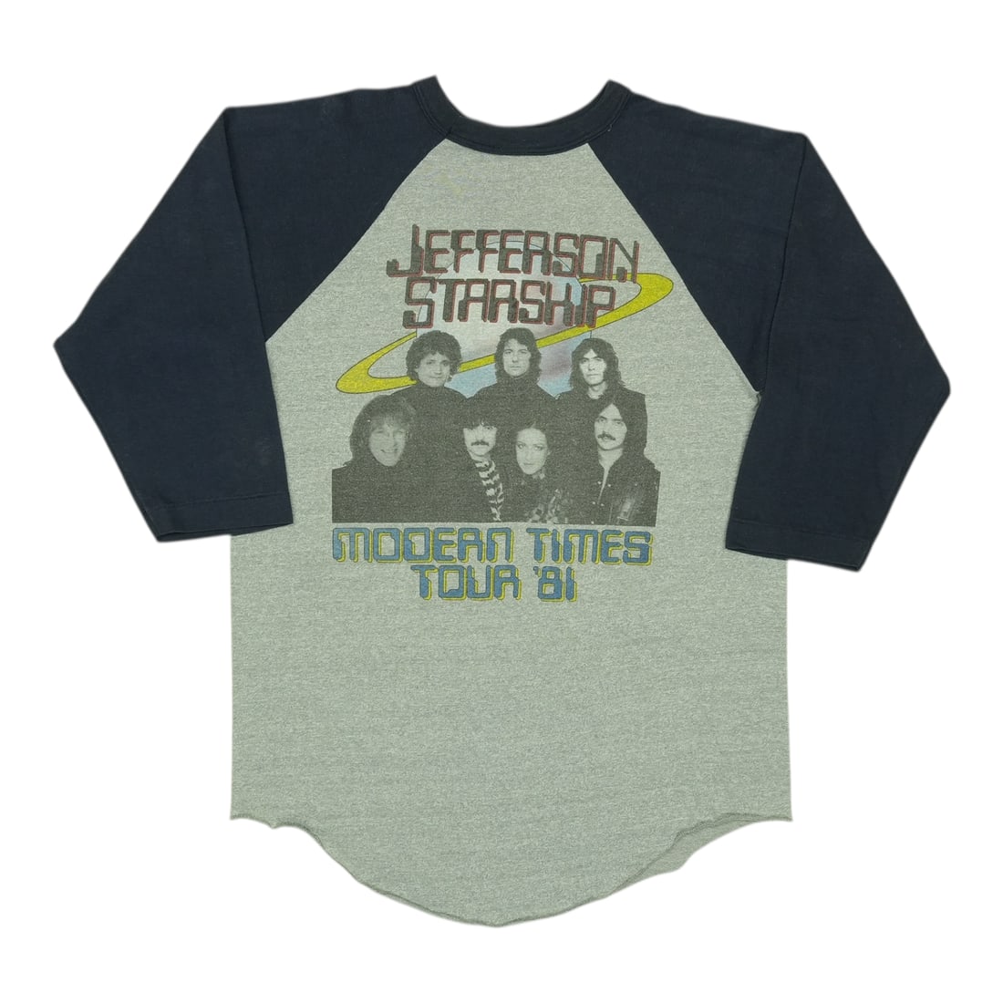 Shirt 1981 Jefferson Starship Modern Times Tour Jersey - 2