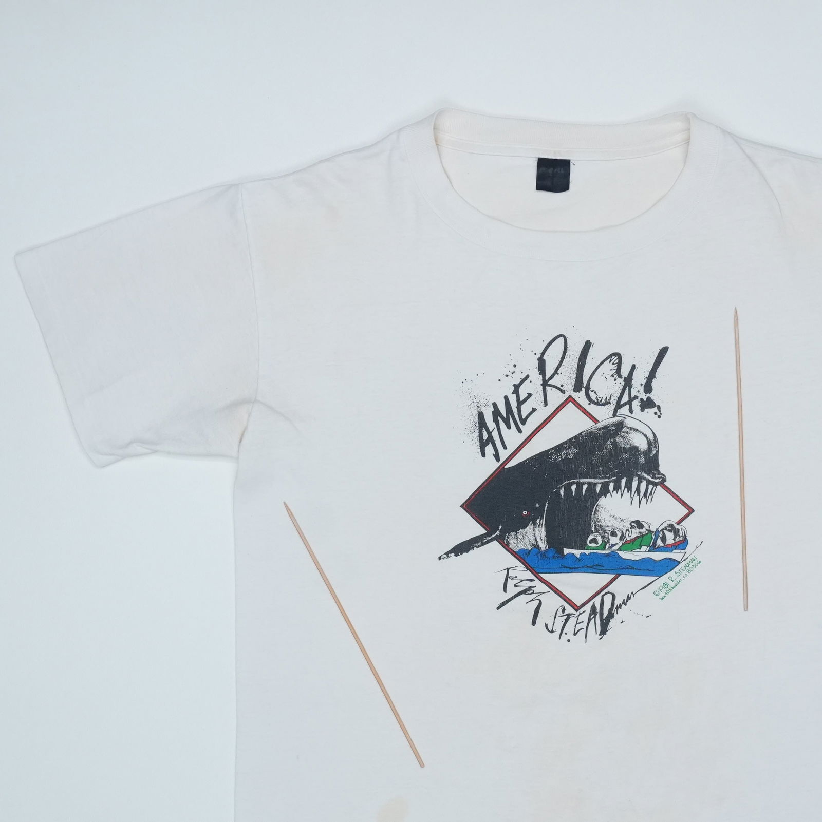 Shirt 1981 Ralph Steadman America - 5