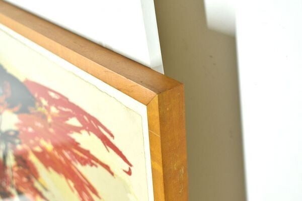 Framed Karel Appel Signed Original Lithograph 1962 Numbered - 3