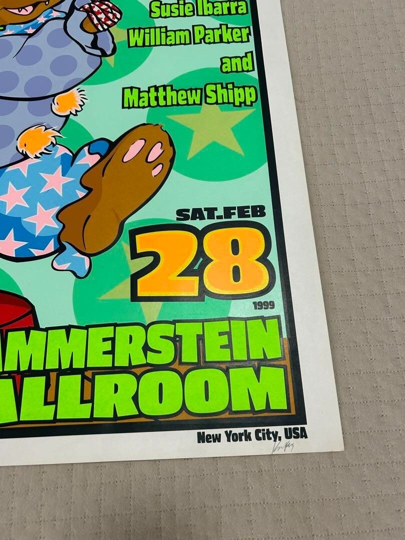 Original Frank Kozik Sonic Youth Silkscreen Poster Edition 300 Signed 1999 - 5