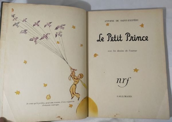 Edition Le Petit Prince Antoine de Saint-Exupry 1945 Gallimard French First - 4
