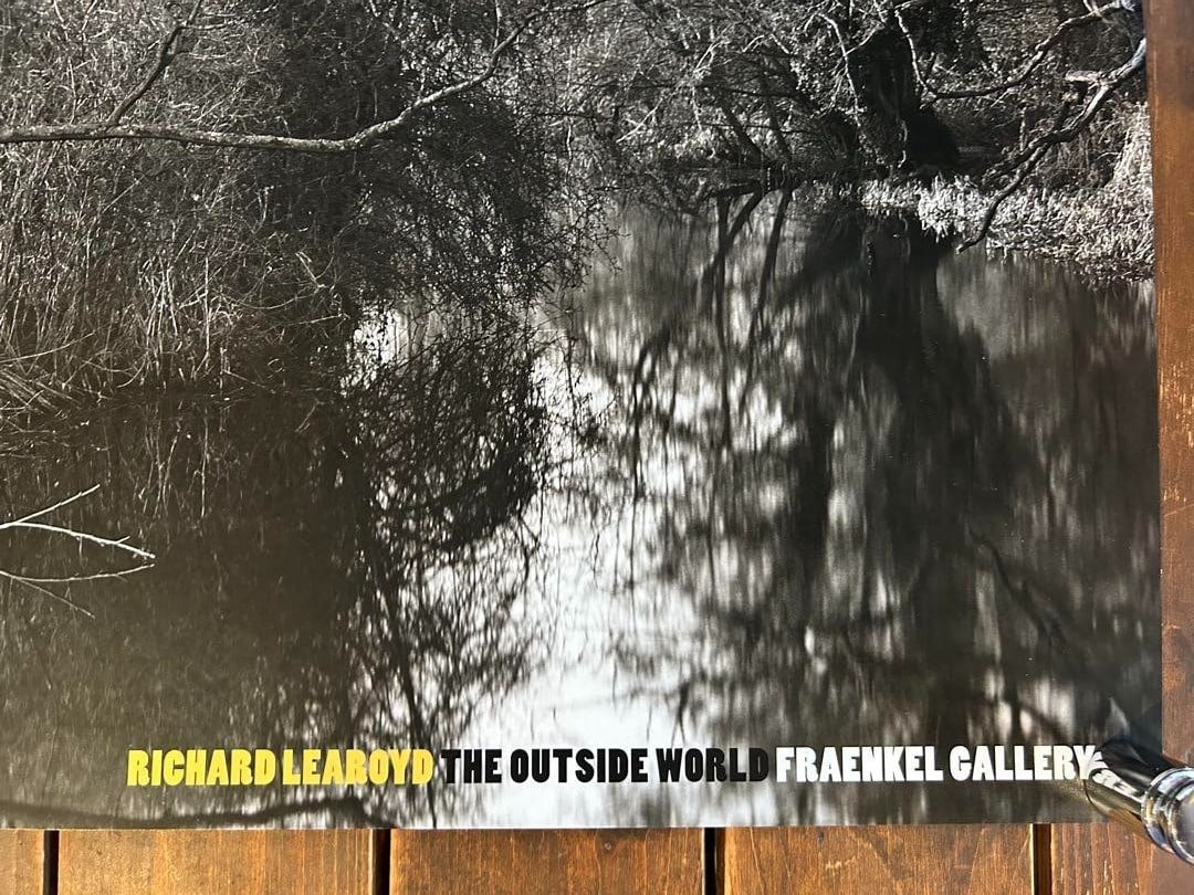 2013 Richard Learoyd "The Outside World" autographed exhibition poster - 5