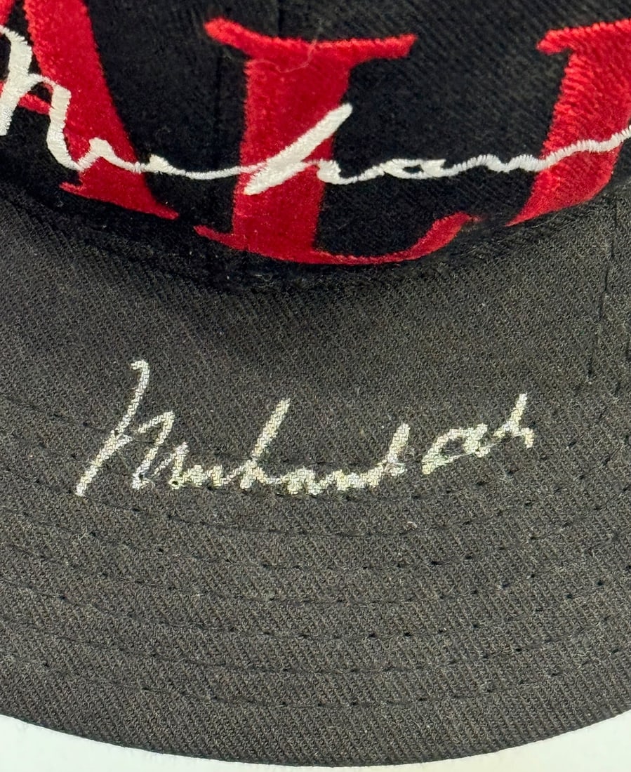 (JSA) Muhammad Ali Autographed Nutmeg Hills Hat - 3