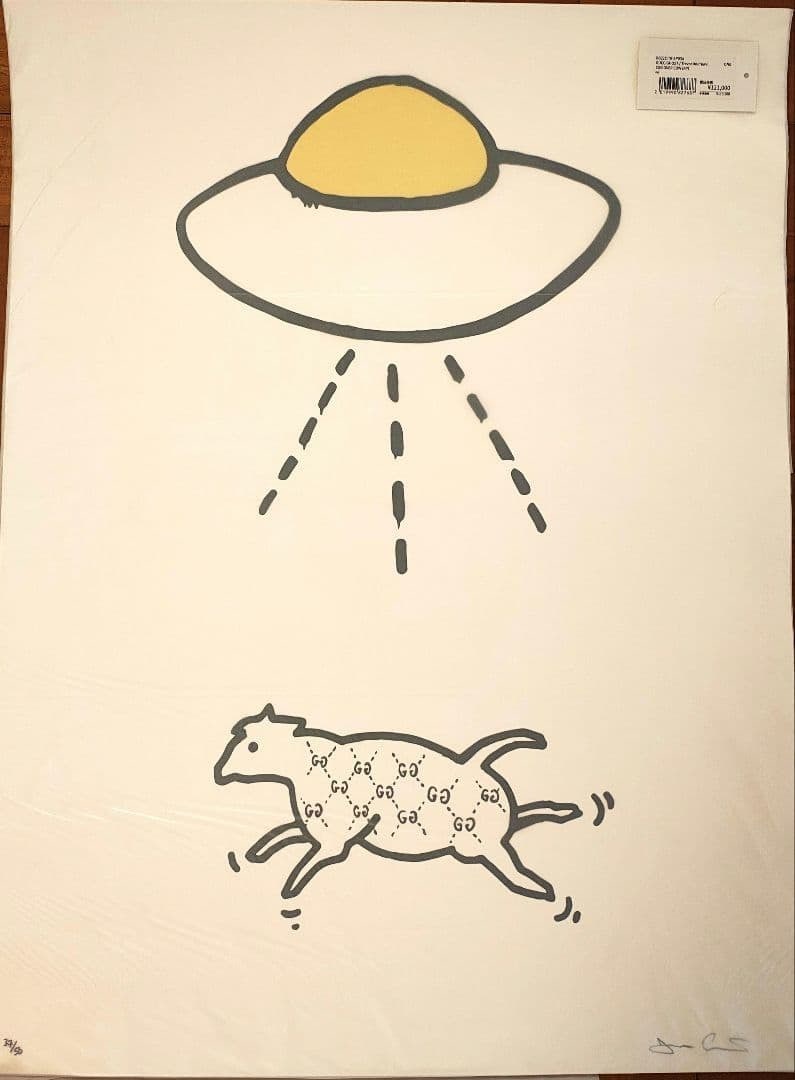 34/ 50 - Trevor Andrew GUCCIGHOST Print - Silkscreen Edition - Autographed (1 of 5)