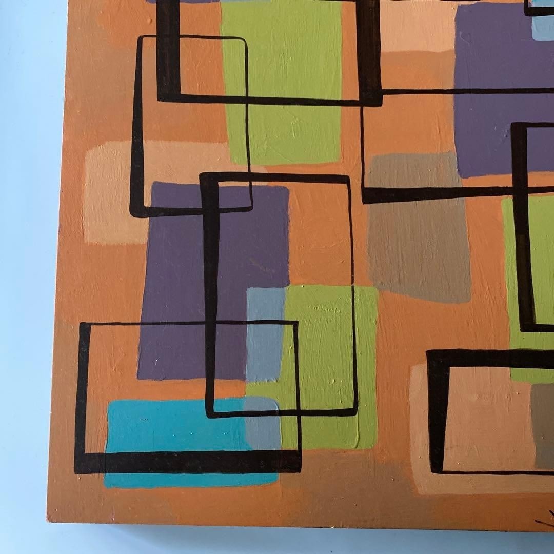 created in 2011 (one of a kind). - Original acrylic painting by James Gilliam - 12