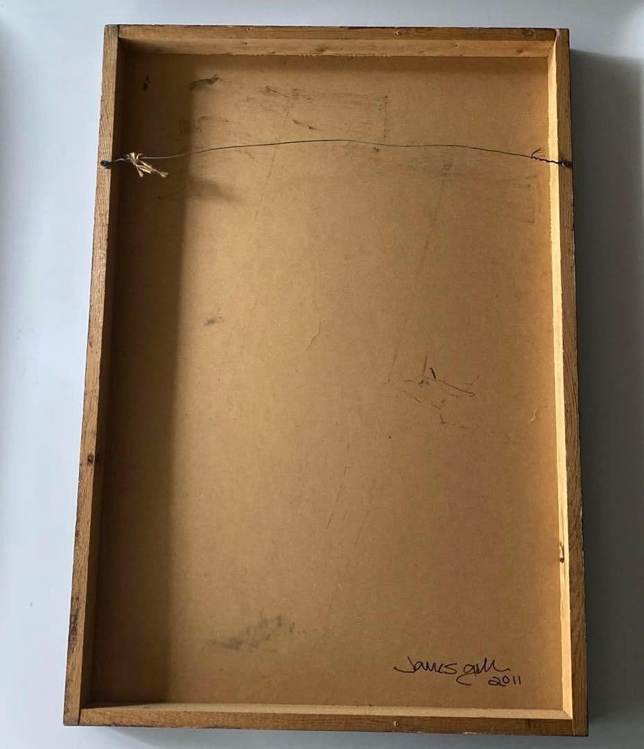 created in 2011 (one of a kind). - Original acrylic painting by James Gilliam - 15