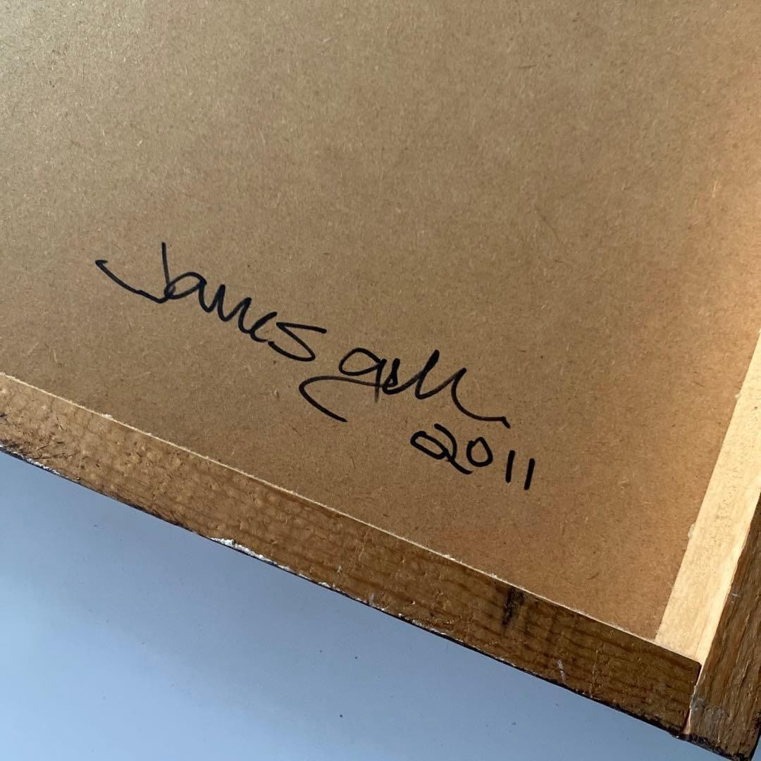 created in 2011 (one of a kind). - Original acrylic painting by James Gilliam - 16