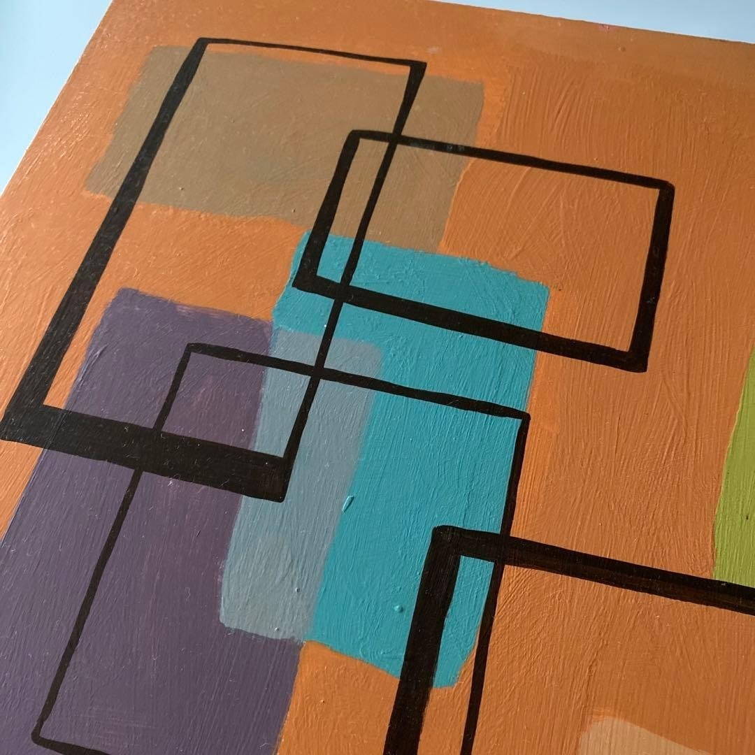 created in 2011 (one of a kind). - Original acrylic painting by James Gilliam - 4