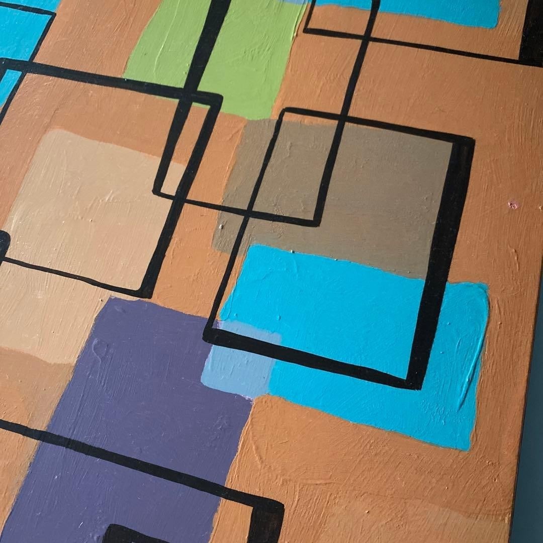 created in 2011 (one of a kind). - Original acrylic painting by James Gilliam - 6