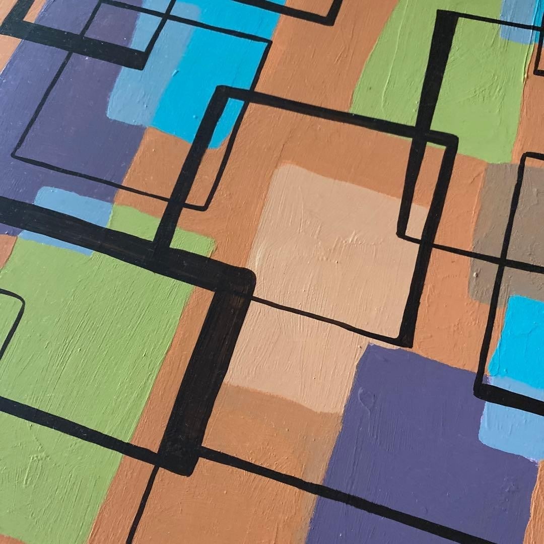 created in 2011 (one of a kind). - Original acrylic painting by James Gilliam - 7