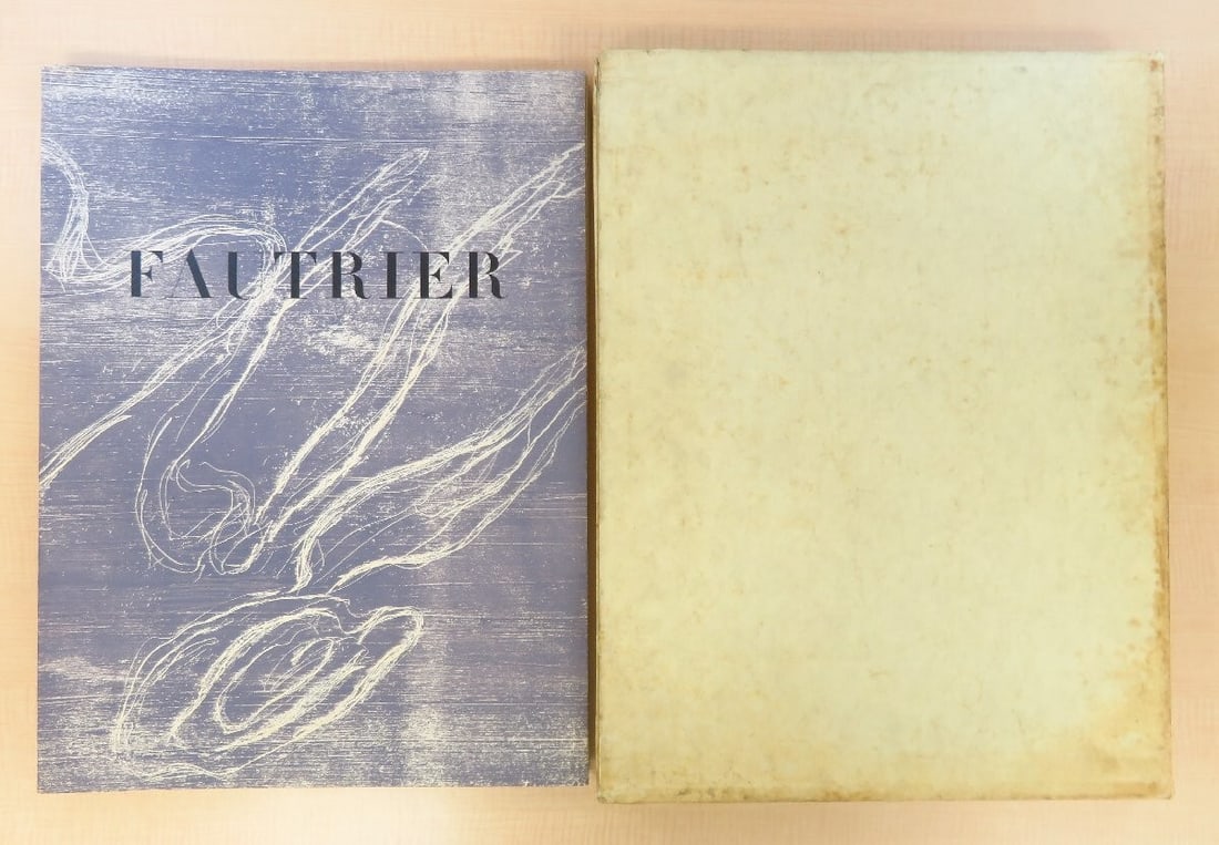 Prints Jean Fautrier "Fautrier l'enrag" 1949 1st Edition Limited 250 Original (1 of 10)