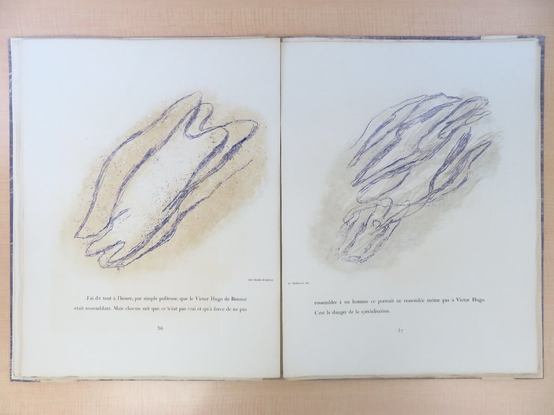 Prints Jean Fautrier "Fautrier l'enrag" 1949 1st Edition Limited 250 Original - 7