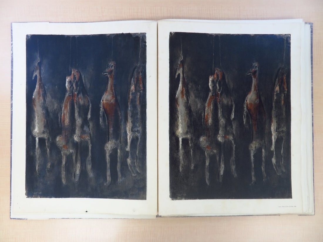 Prints Jean Fautrier "Fautrier l'enrag" 1949 1st Edition Limited 250 Original - 8