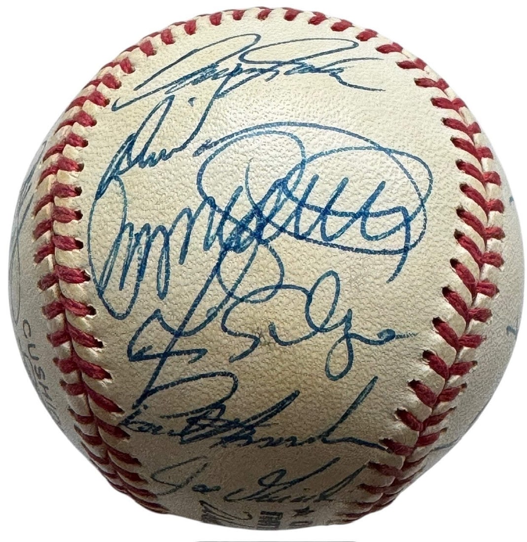 Baseball 1992 Chicago Cubs Autographed Official National League - 4