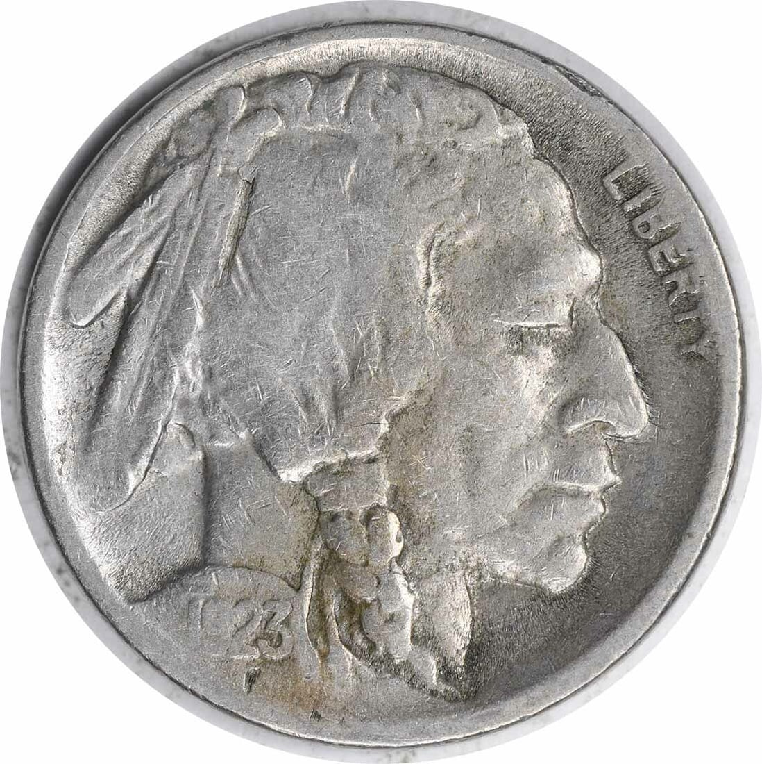 Uncertified 1923-S Buffalo Nickel EF (1 of 2)