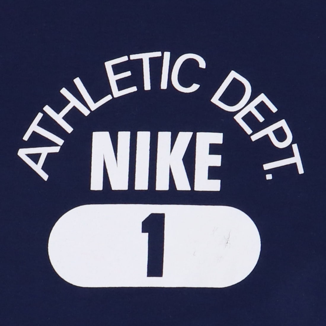 Shirt 1980s Nike Athletic Dept Blue Tag - 3