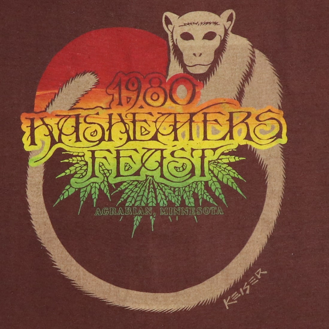 Shirt 1980 Hasheaters Feast - 3