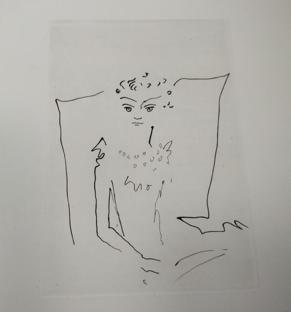 Etching 1953 1st Edition Le bal du comte d'Orgel Radiguet/ Cocteau Limited 250 - 10