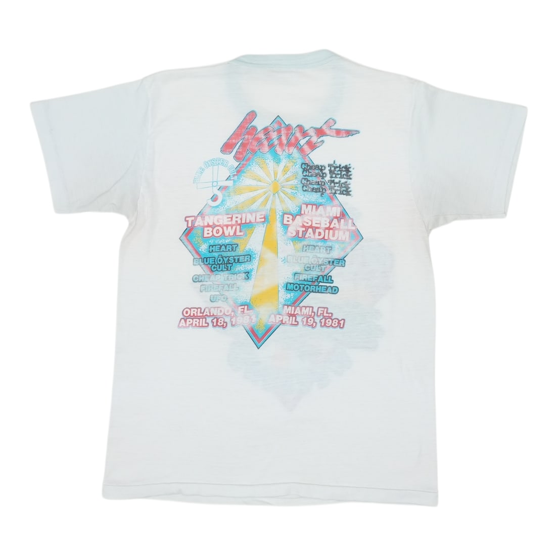 Shirt 1981 Floridas Rock & Roll Weekend Concert - 2