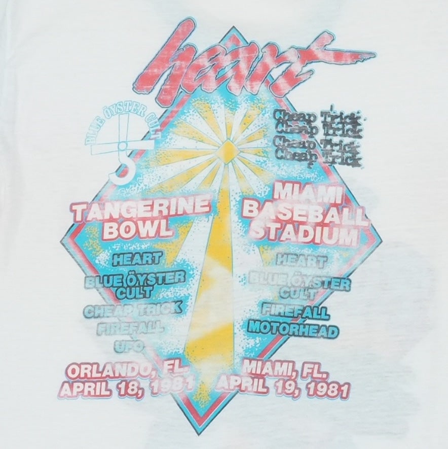 Shirt 1981 Floridas Rock & Roll Weekend Concert - 7
