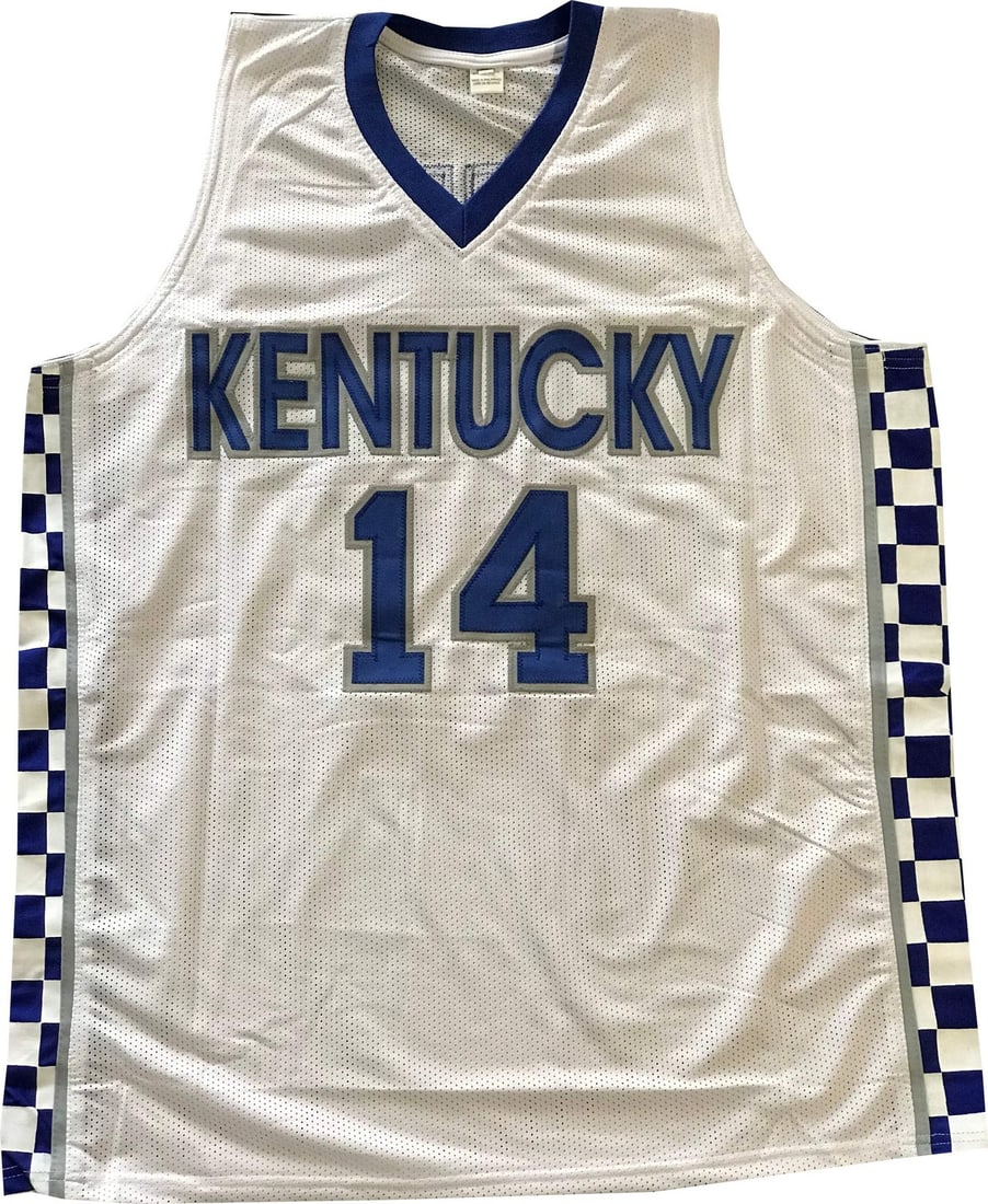 (JSA) Tyler Herro Autographed Kentucky Wildcat Custom White Jersey - 4