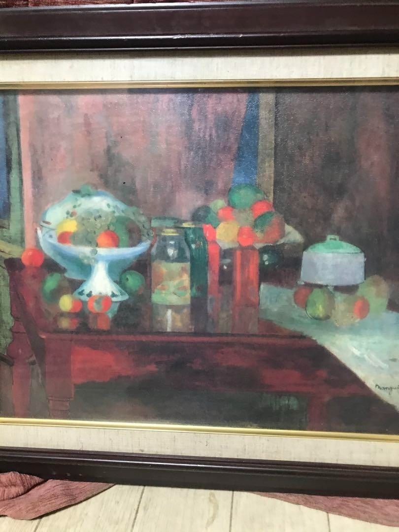 Fauvism Henri Manguin "Grande Nature Morte" 1980 Oil on Canvas after 1900 - 2