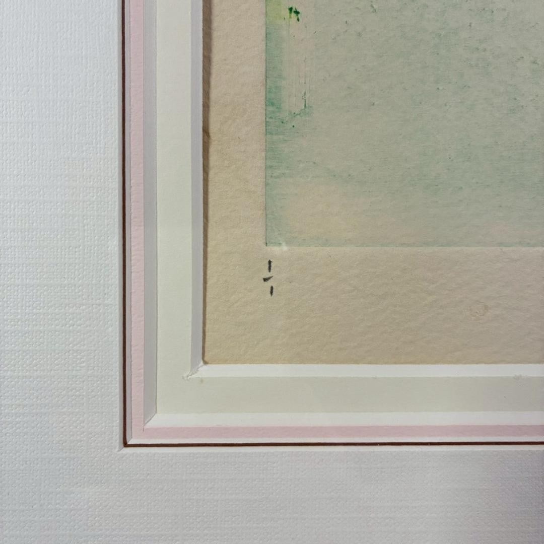 1 Joanne Isaac Apple Blossoms I Original Etching w/ Gold Highlights Signed 1/ - 6