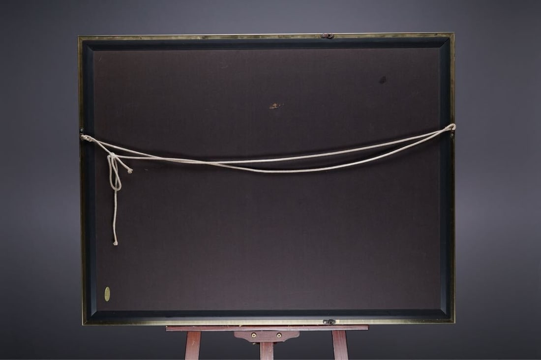 Framed Harold Altman Lithograph Chair 1980 Signed Limited Edition US Landscape - 10