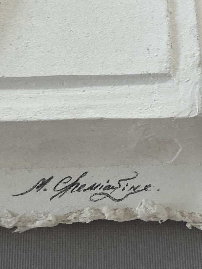 Art Mikhail Chemiakin Paper Casting Relief EA 3/ 25 Signed Russian Contemporary - 6