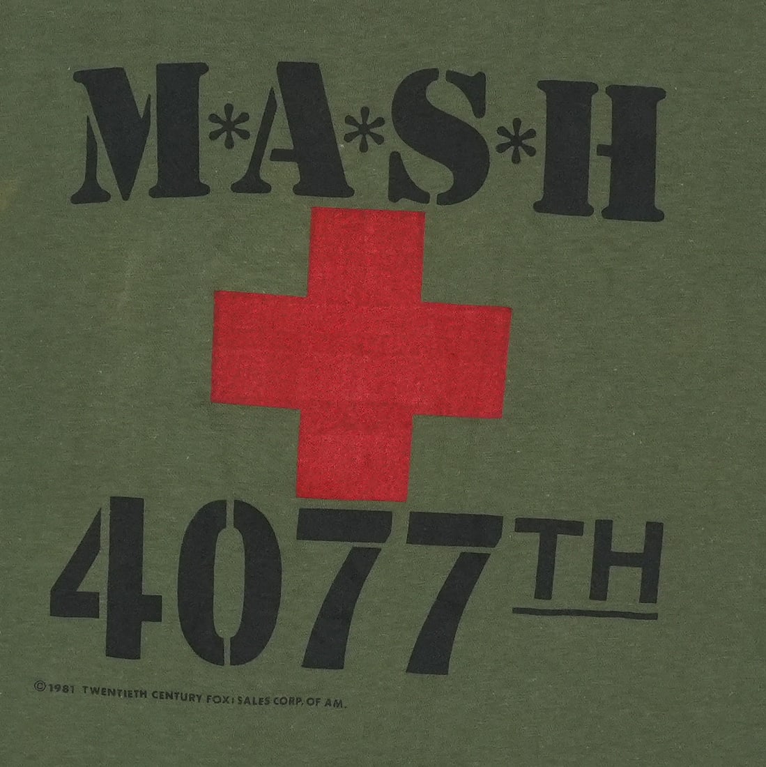 Shirt 1981 MASH 4077th - 3