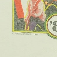 Shirt 1981 Van Halen Tour Jersey - 3