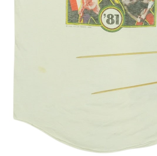 Shirt 1981 Van Halen Tour Jersey - 4