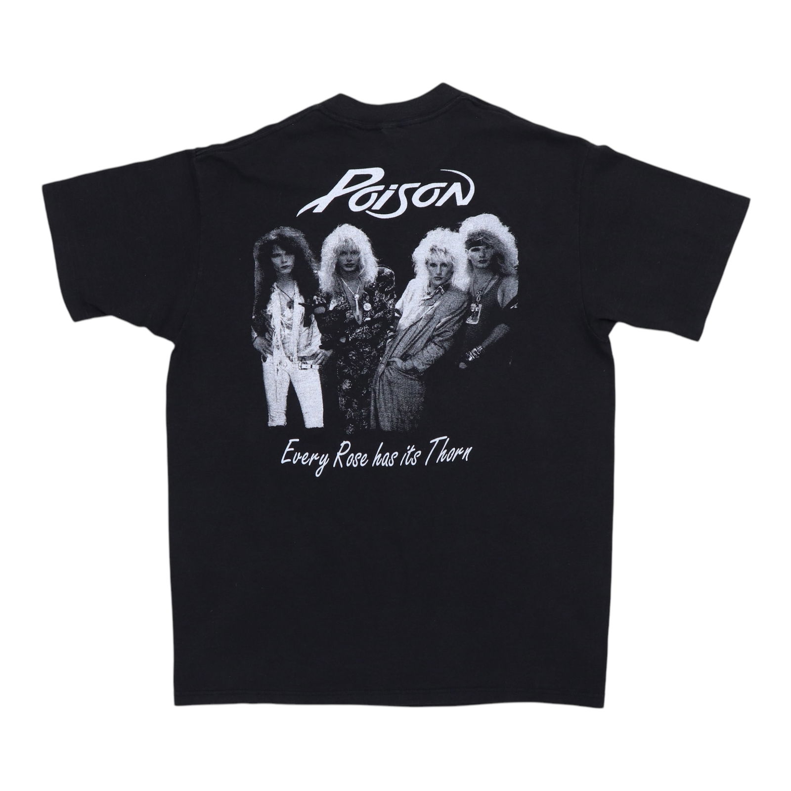 Shirt 1980s Poison Every Rose Has It's Thorn - 2
