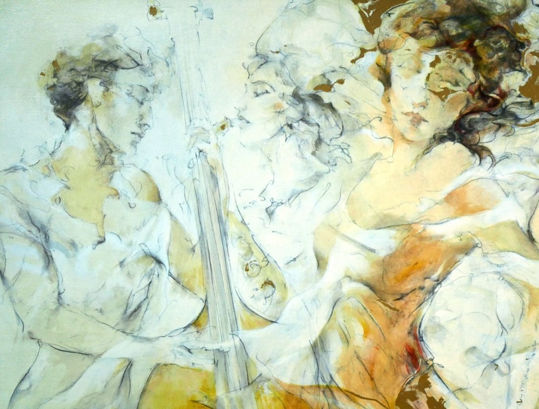 Framed Gary Benfield Symphony Artist Proof AP Signed Limited Edition Print w/ - 3