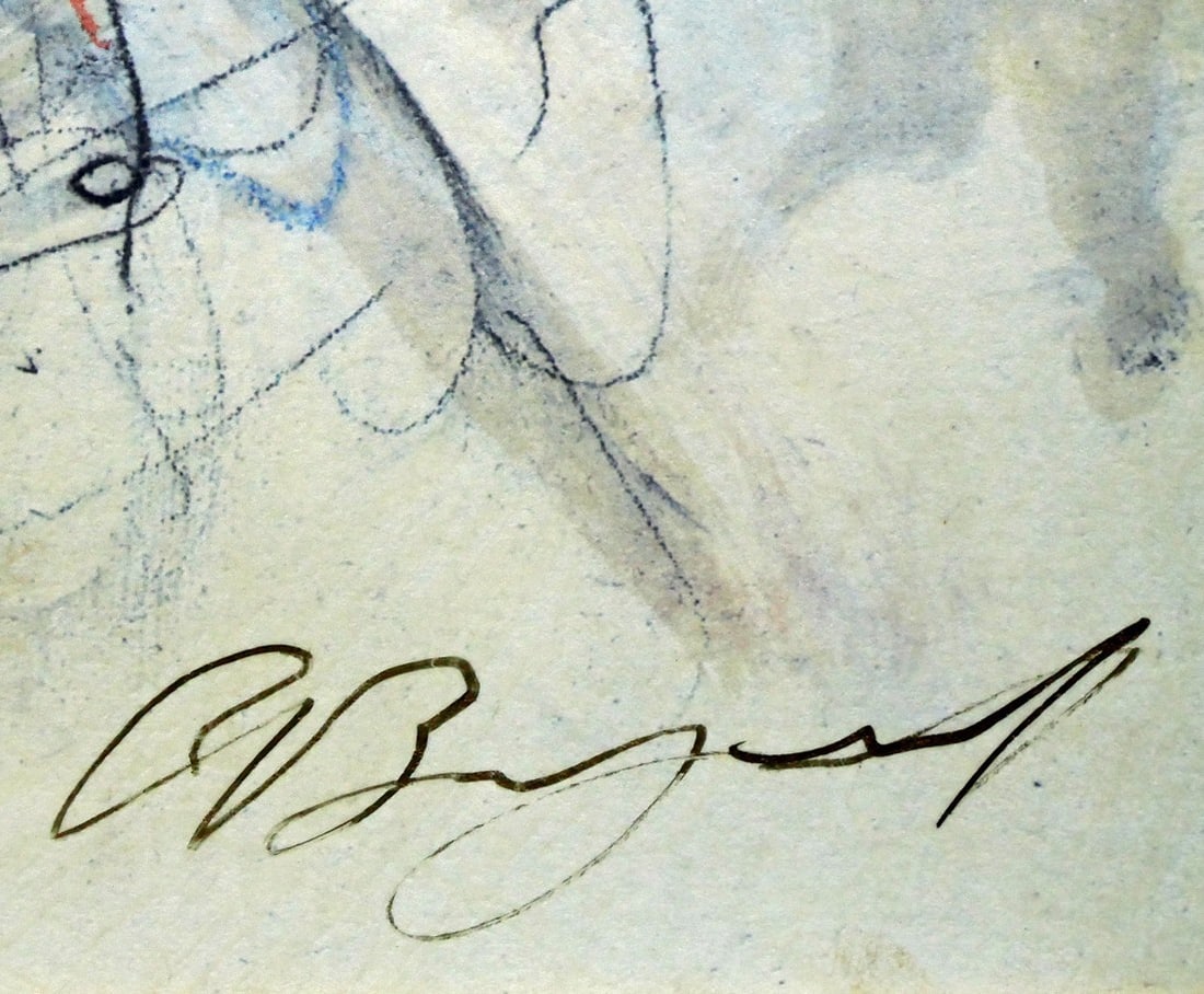 Framed Gary Benfield Symphony Artist Proof AP Signed Limited Edition Print w/ - 8