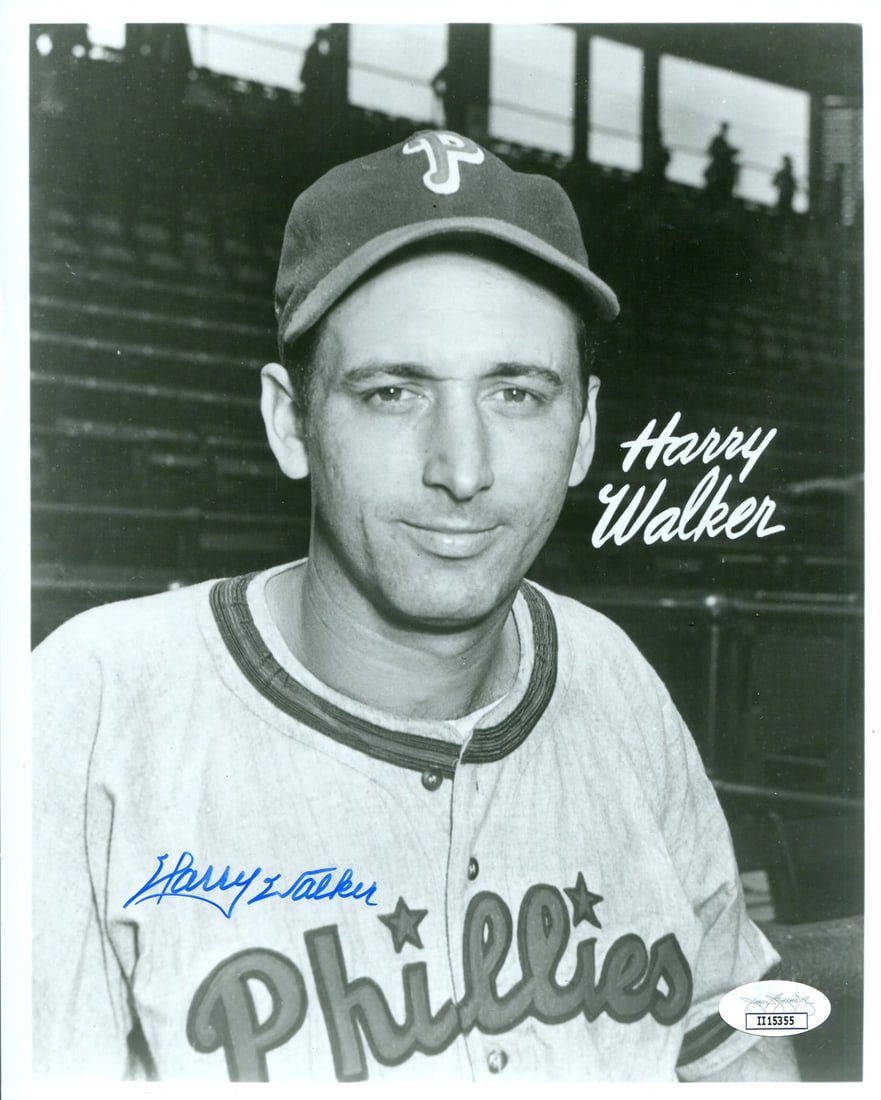 (JSA) Harry Walker Autographed 8x10 Photo (1 of 2)