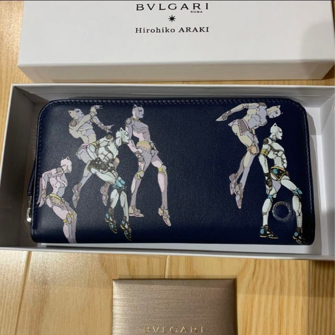 [Limited] Bulgari x Hirohiko Araki "JoJo's Bizarre Adventure" long wallet New - 2