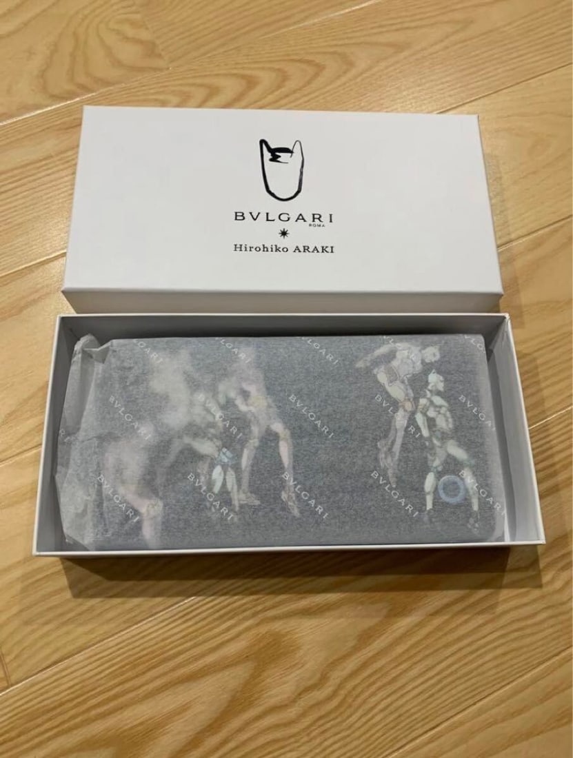 [Limited] Bulgari x Hirohiko Araki "JoJo's Bizarre Adventure" long wallet New - 6
